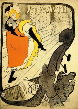  impressionist Malerei - Jane Avril Beitrag Impressionisten Henri de Toulouse Lautrec